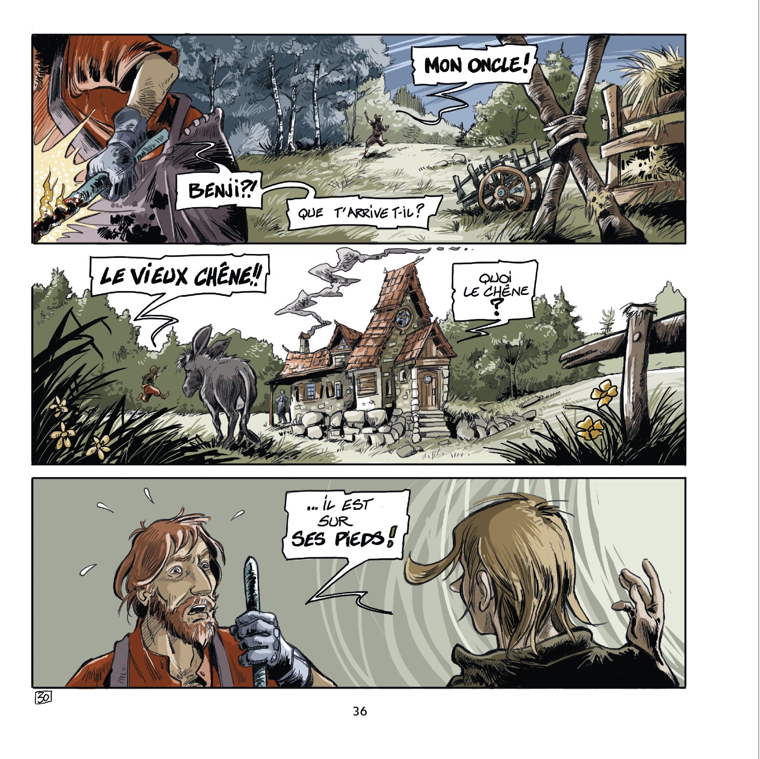 Projet "Naissance d'une Elfe" planche 30